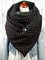 Black Polka Dots Casual Printed Scarves