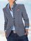 Solid Pockets Blazer Plus Size Lapel Jacket