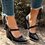 Khaki Chunky Heel All Season Faux Leather Other Shoes