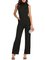 Pockets Turtleneck Casual Jumpsuit