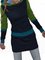 Long Sleeve Hoodie Color-Block Dresses