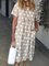 Women Polka Dots Pockets Casual Summer Dresses