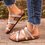 Summer Causal Flip-Flops Slipper Wedge Heel Slippers