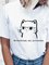 White Short Sleeve Casual Shift Shirts & Tops