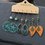 Boho Earrings Set