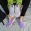 Summer Flat Heel Fabric Closed Toe Casual Sneakers