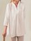 3/4 Sleeve Solid Cotton Shirts & Tops