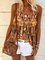 Casual Boho Flower Print Camisole