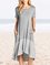 Women's Casual Short Sleeve Shift Casual Dresses