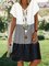 JFN V Neck Colorblock Casual Mini Dresses
