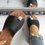 Women Comfy Embellished Toe Ring Slippers