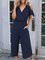 Bow Shift Holiday Jumpsuit