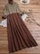 Cotton-Blend Casual O-Neck Dresses