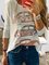 Short Sleeve Round Neck Cotton Casual Tops