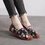 JFN Closed Toe Casual Canvas Flats