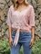 Pink Shift Half Sleeve Shirts & Tops