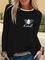 Paneled Casual Long Sleeve Shirts & Tops