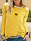 Long Sleeve Printed Floral Casual Shirts & Tops