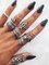 One Set Of 13 Vintage Rings