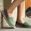Pi Clue Casual Flat Heel Canvas Flats