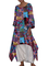 Cotton Crew Neck Vintage Dresses