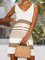 V Neck Holiday Shift Paneled Dresses
