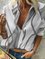 Long Sleeve Casual Shawl Collar Shirts & Tops