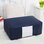Foldable Storage Bag Foldable Clothes Organizer Clear Window & Carry Handles Great for Clothes Blankets Closets Bedrooms and More