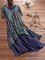 Short Sleeve V Neck Boho Dresses