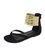 Summer Faux Suede Beach Zipper Sandals