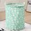 Canvas Household Waterproof Collapsible Laundry Basket