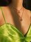 Women Alloy Double-layer Necklaces