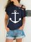 Casual Cold Shoulder Short Sleeve T-Shirts & Tops