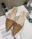Woven Fabric Pointed Slippers