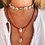 White Vintage Boho Necklaces