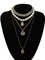 Women Multi-layer Pear Coin Fashion Necklaces