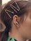 Women A Set Rhineston Hair Clip