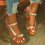 Women Velcro Shining Rhinestone Sandals