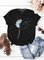 Cotton Casual Crew Neck Shirts & Tops