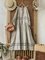 Vintage Striped Plus Size Long Sleeve Casual Dresses