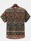 Yellow Beach Printed Shirts & Tops