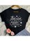 Cotton Crew Neck Casual Letter Shirts & Tops