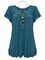 Casual Short Sleeve V Neck Plus Size Tops