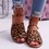 Casual Summer Peep Toe Leopard Sandals