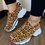 Women Rivet Lace-Up Low-Cut Upper Sneakers