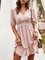 V Neck Dresses A-Line Date Cutout Dresses