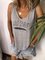 Casual loose simple printed vest