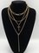 Women Multi-layer Punk Cross Long Necklaces