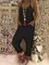 Black Casual Plain Short Sleeve Pockets Jumpsuits