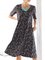 Women Caftan Printed Pockets Summer Dresses
